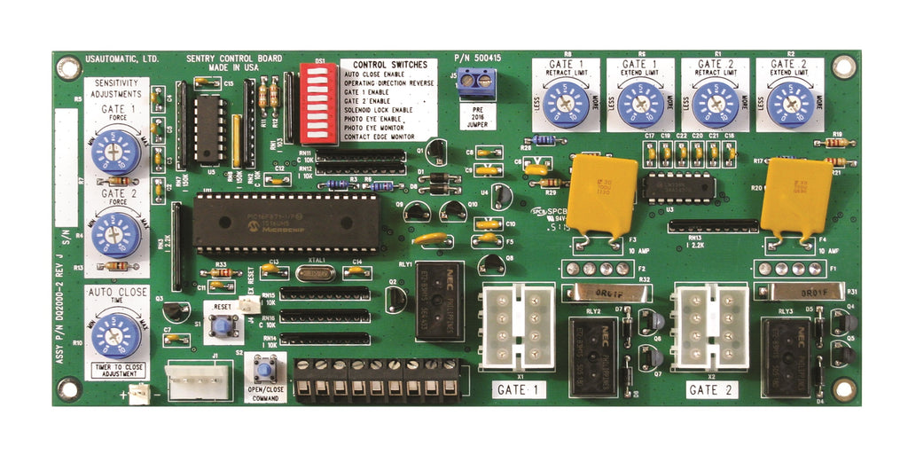 Sentry Replacement Control Board (Green)